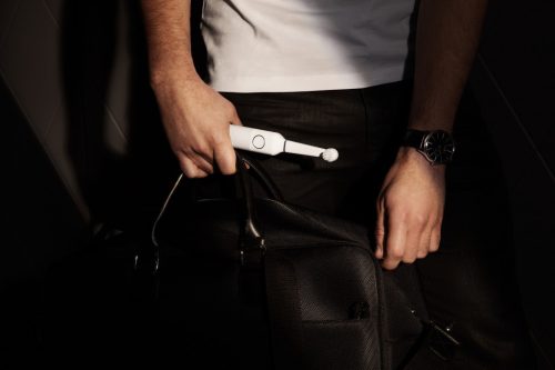 BRUZZONI exlusive fogkefe (fehér - ezüst)