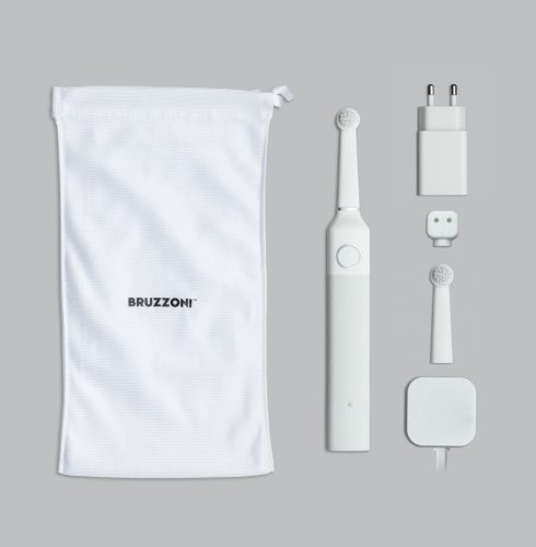 BRUZZONI exlusive fogkefe (fehér - ezüst)