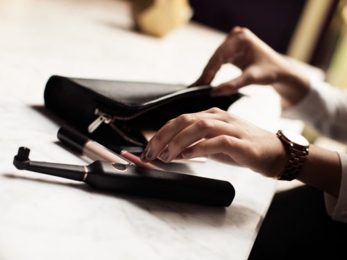 BRUZZONI exlusive fogkefe (fehér - ezüst)