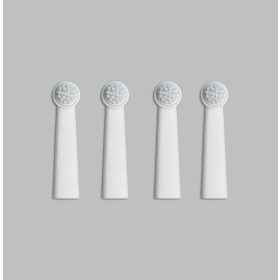 4db Bruzzoni fogkefe pótfej (fehér)
