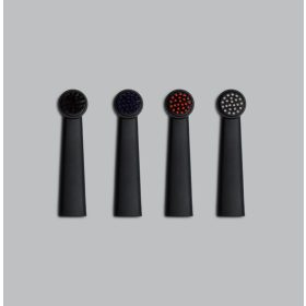 4db Bruzzoni fogkefe pótfej (fekete+ 4 szín)