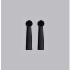 2db Bruzzoni fogkefe pótfej (fekete)