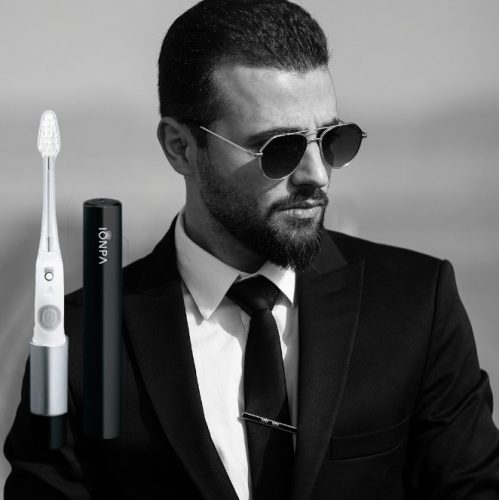 Ionickiss Ionpa Travel. Japán hordozható fogkefe (fehér)