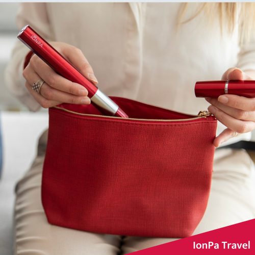 Ionickiss Ionpa Travel. Japán hordozható fogkefe (fehér)