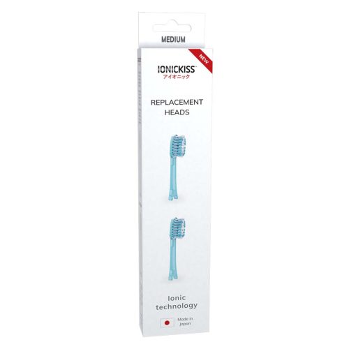 2db Ionic, Ionickiss fogkefe pótfej (medium, blue)