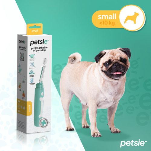 Petsie E-tech kutyafogkefe (M méretben 10-20kg)